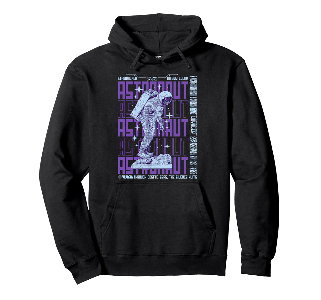 Y2K Astronaut Bold Urban Graffiti Hoodie - Casual Everyday Wear Men Women - T-Shirt, Sweatshirt, Hoodie