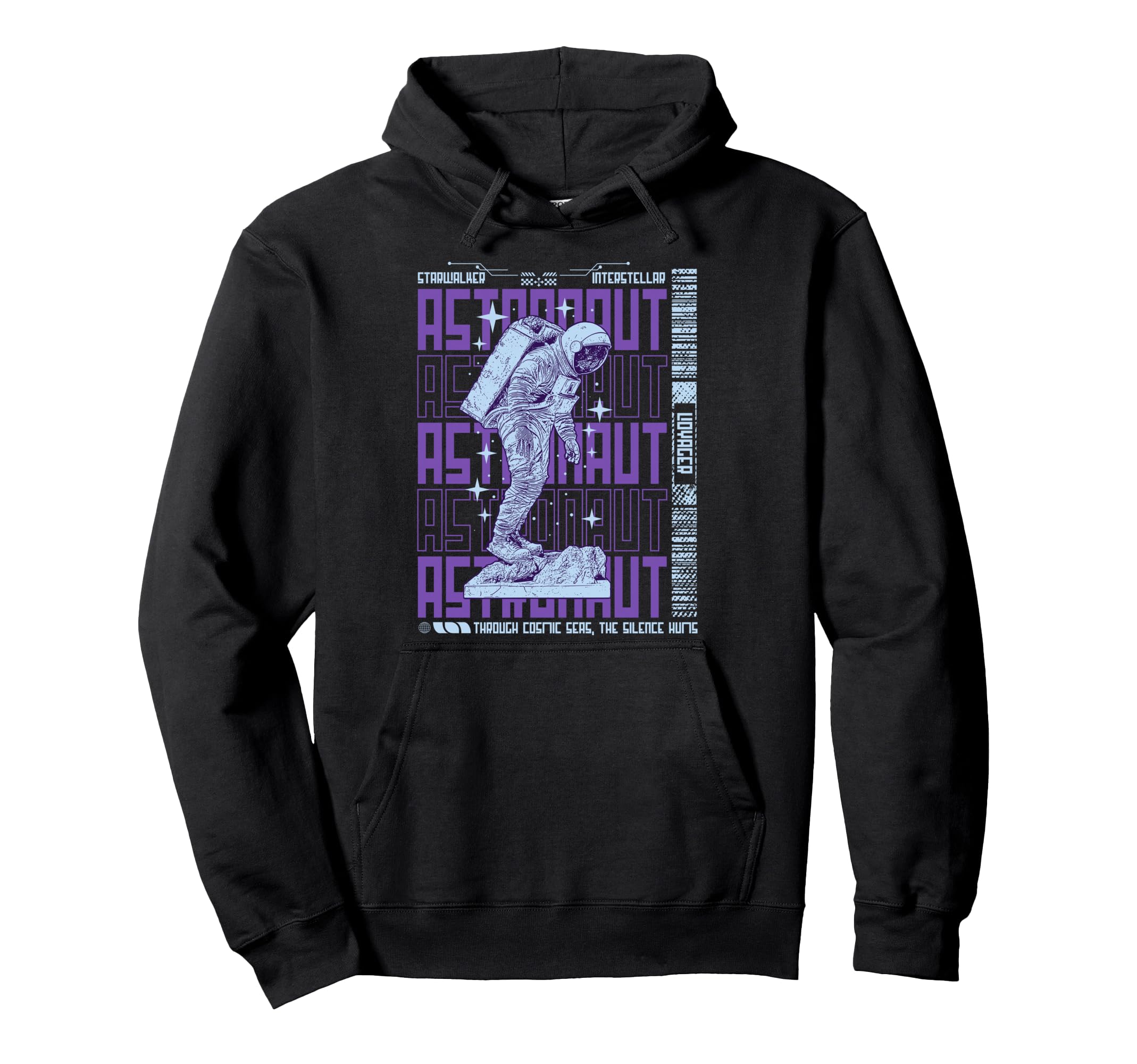 Y2K Astronaut Bold Urban Graffiti Hoodie - Casual Everyday Wear Men Women - T-Shirt, Sweatshirt, Hoodie