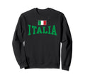 Italia Italy Flag Italian Sweatshirt - Aesthetic Graphic for Adults - T-Shirt, Sweatshirt, Hoodie