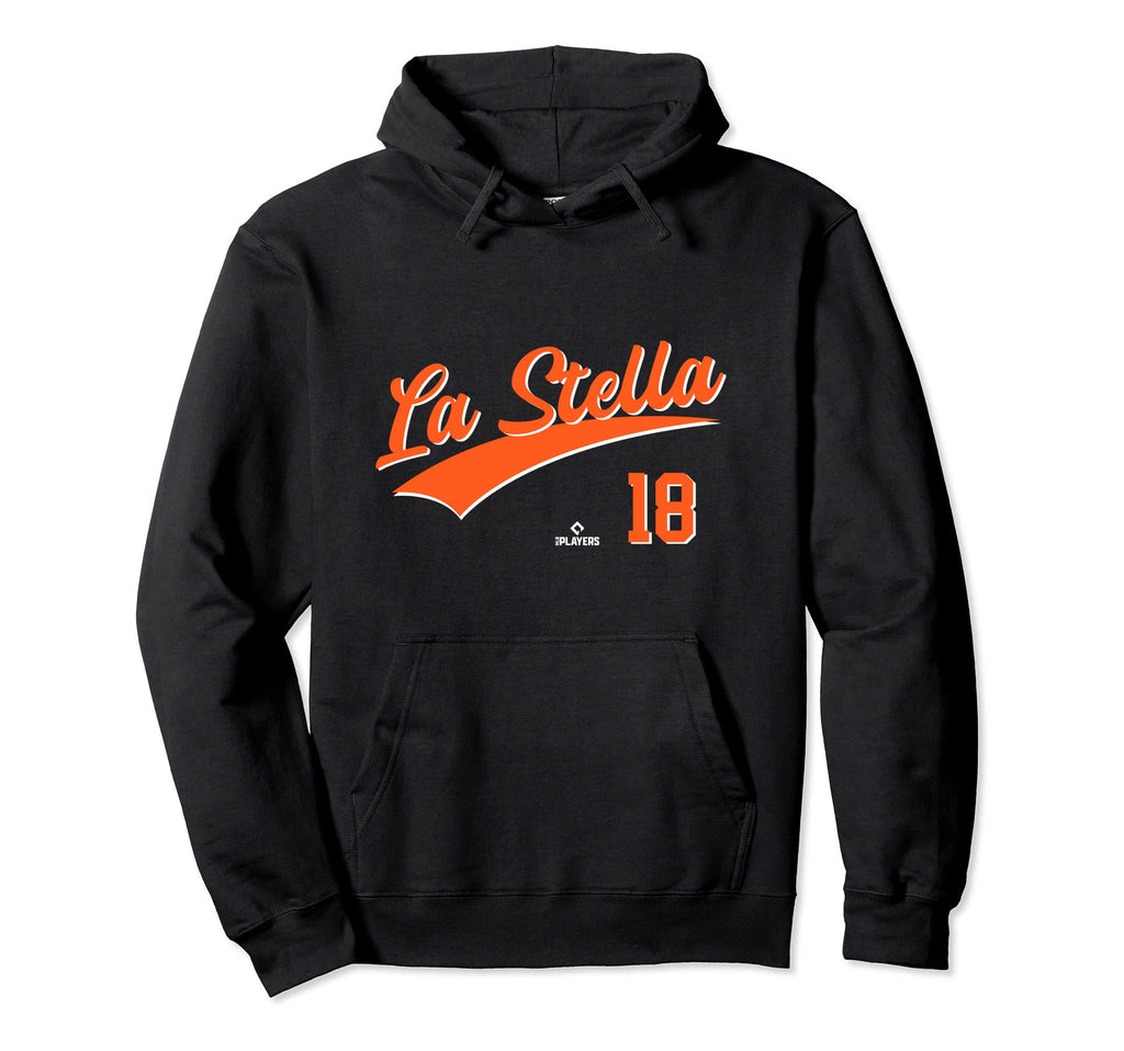 Tommy La Stella 18 San Francisco Mlbpa Hoodie - Graphic Print Unisex - T-Shirt, Sweatshirt, Hoodie