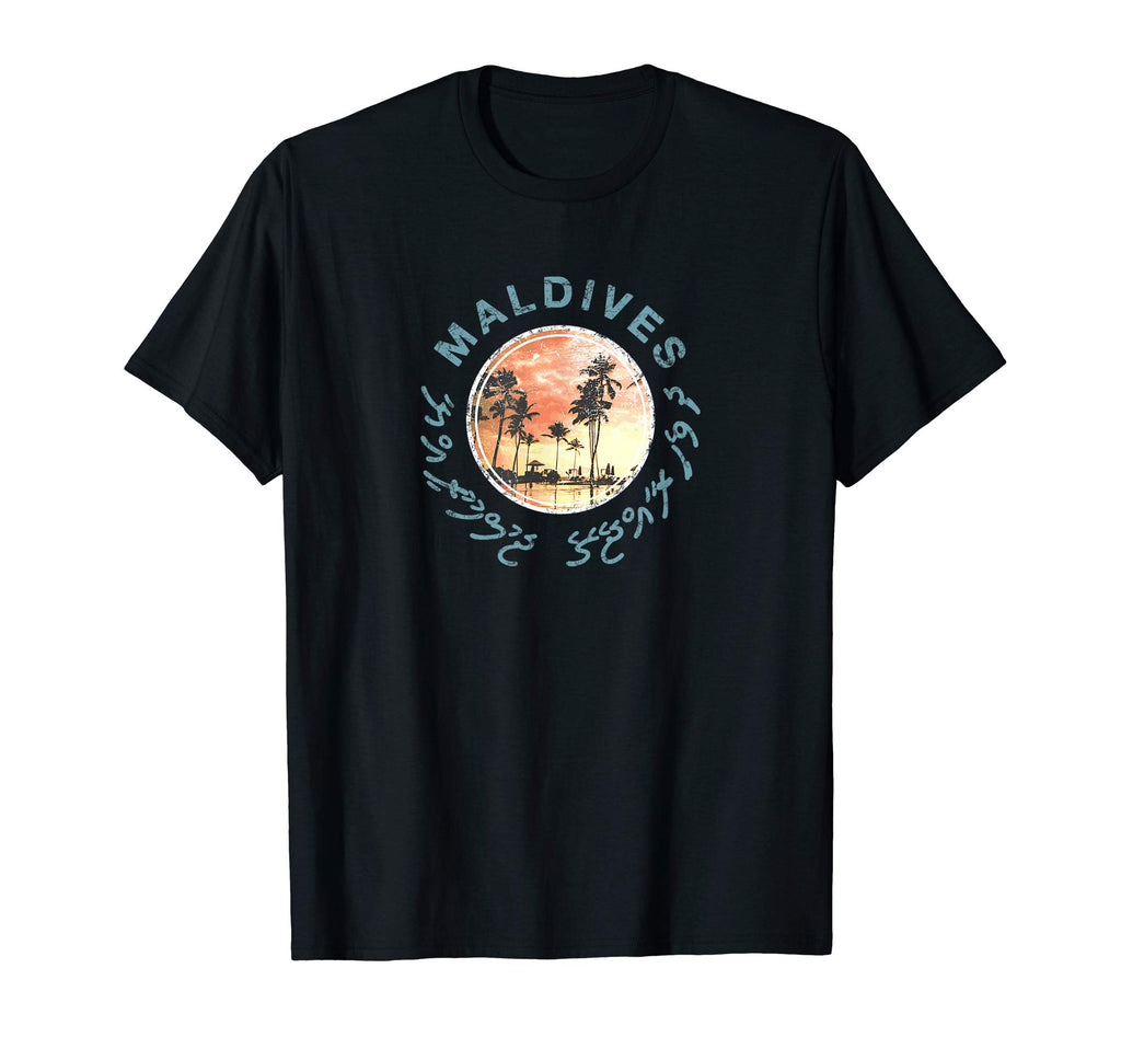 Maldives Sunset T-Shirt - Aesthetic Graphic for Adults - T-Shirt, Sweatshirt, Hoodie