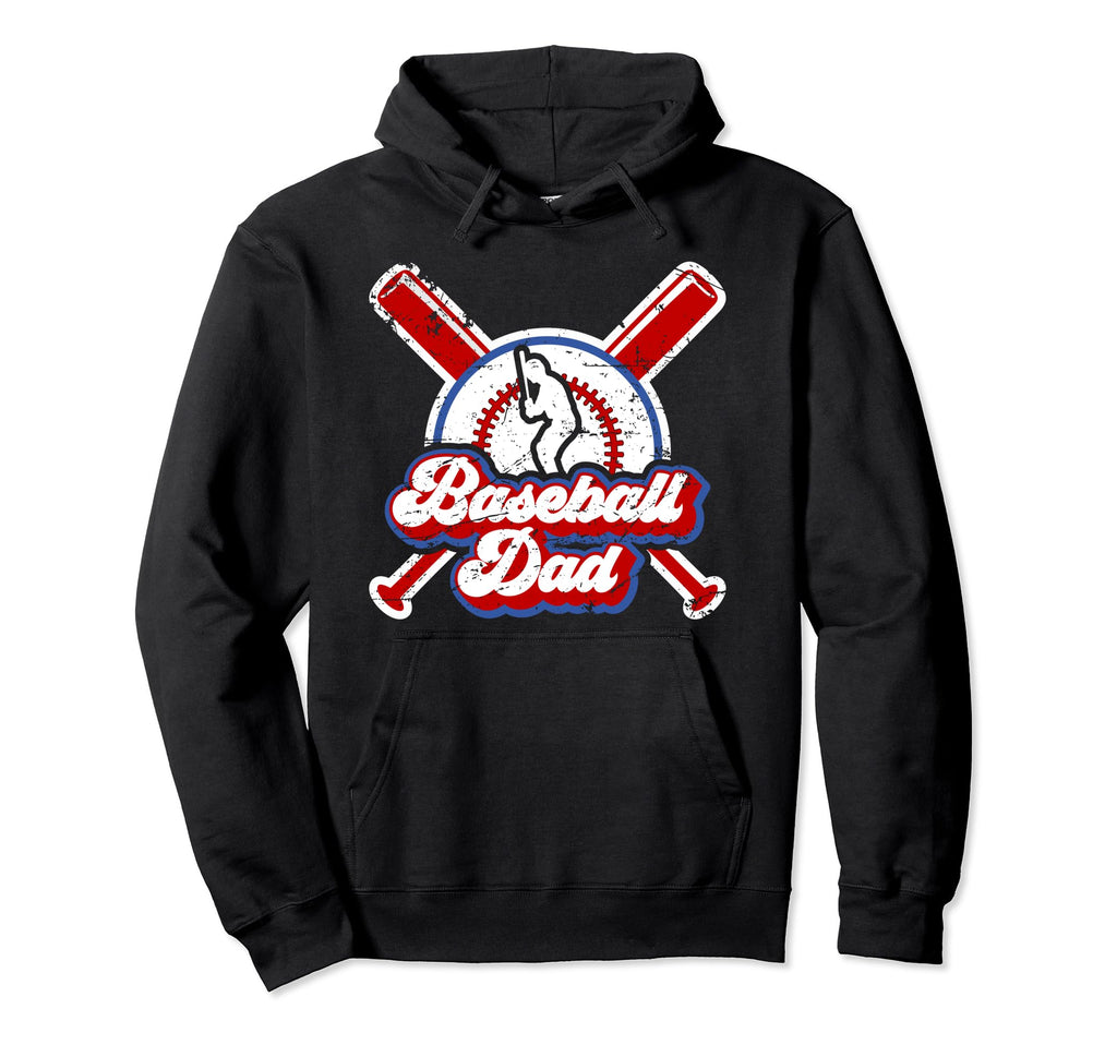 Baseball Dad Baseball Player Dad Hoodie - Aesthetic Graphic Unisex - T-Shirt, Sweatshirt, Hoodie