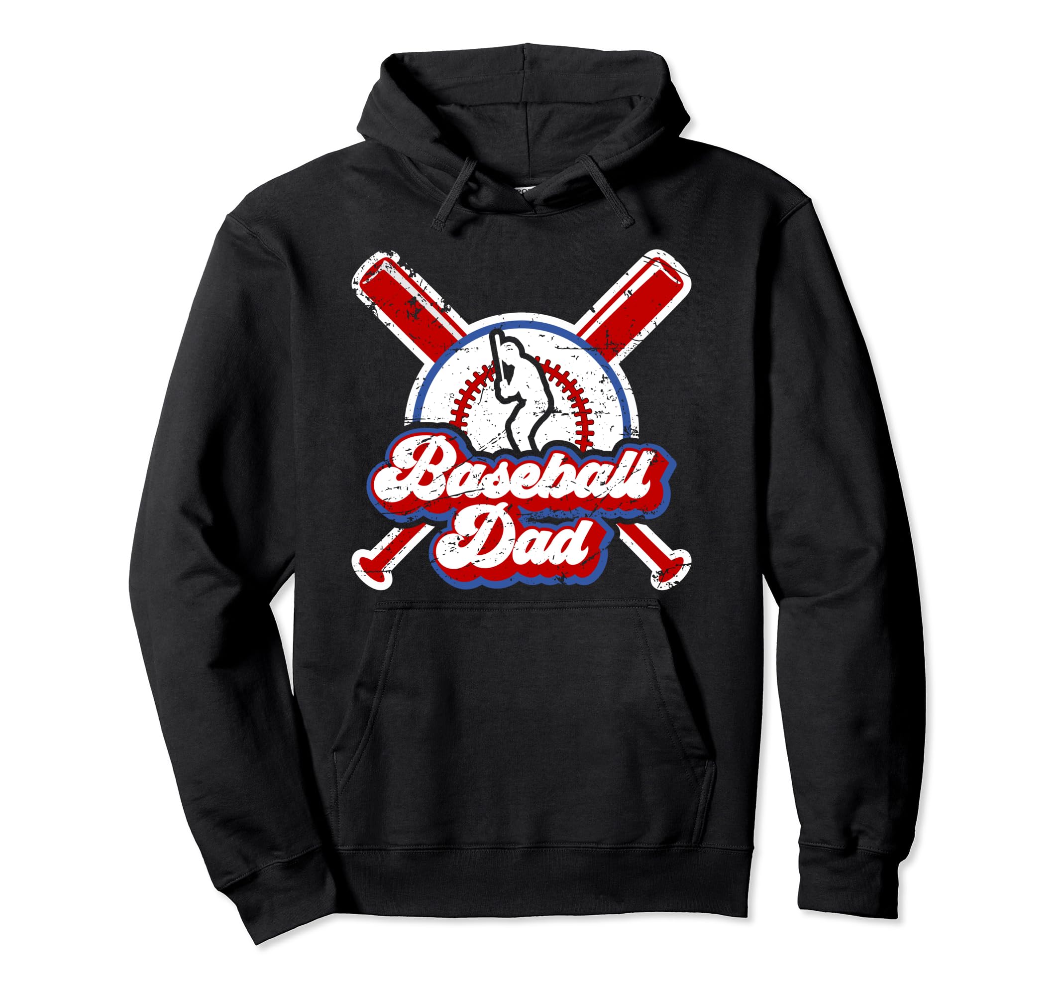Baseball Dad Baseball Player Dad Hoodie - Aesthetic Graphic Unisex - T-Shirt, Sweatshirt, Hoodie