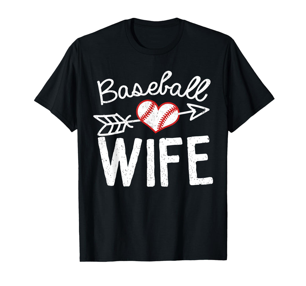 Baseball Wife T-Shirt - Custom Art Print for Adults - T-Shirt, Sweatshirt, Hoodie
