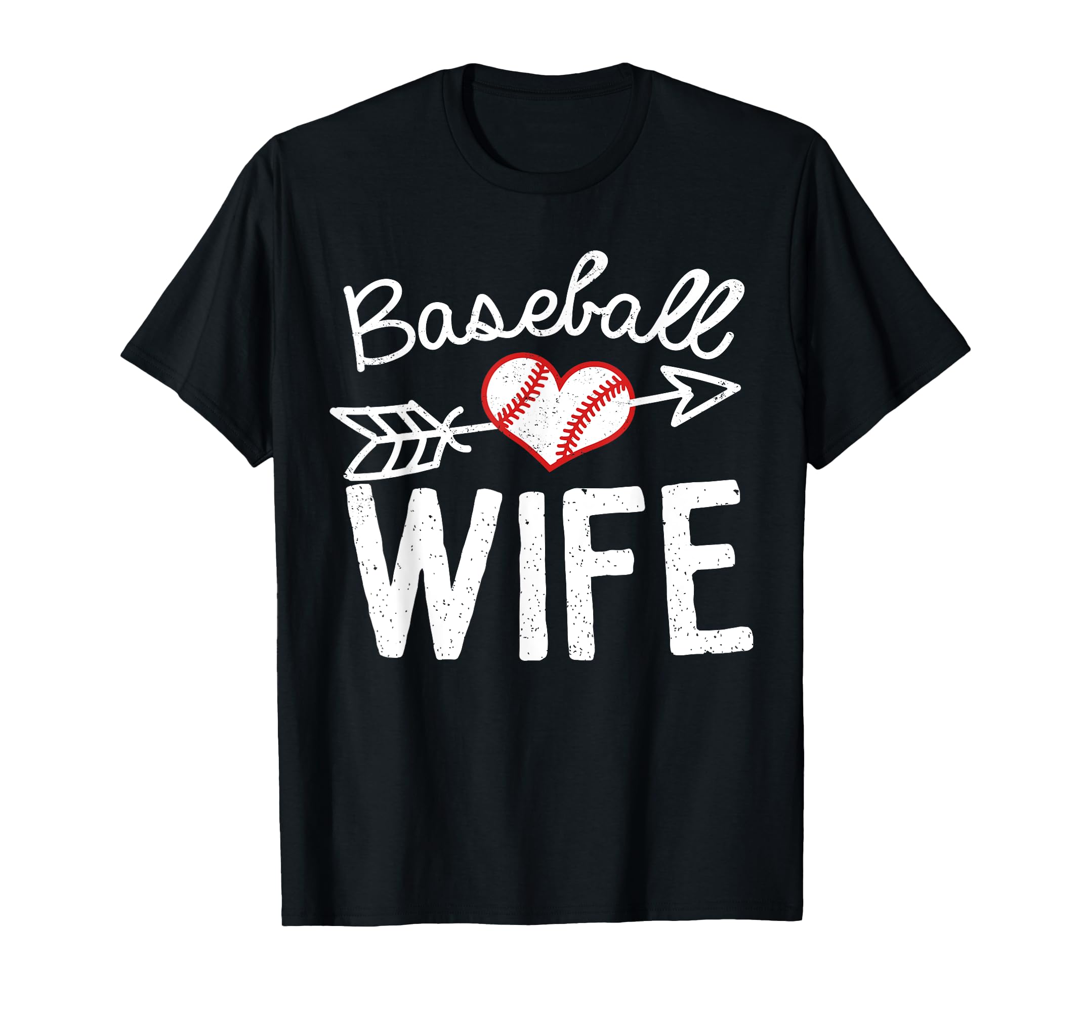 Baseball Wife T-Shirt - Custom Art Print for Adults - T-Shirt, Sweatshirt, Hoodie