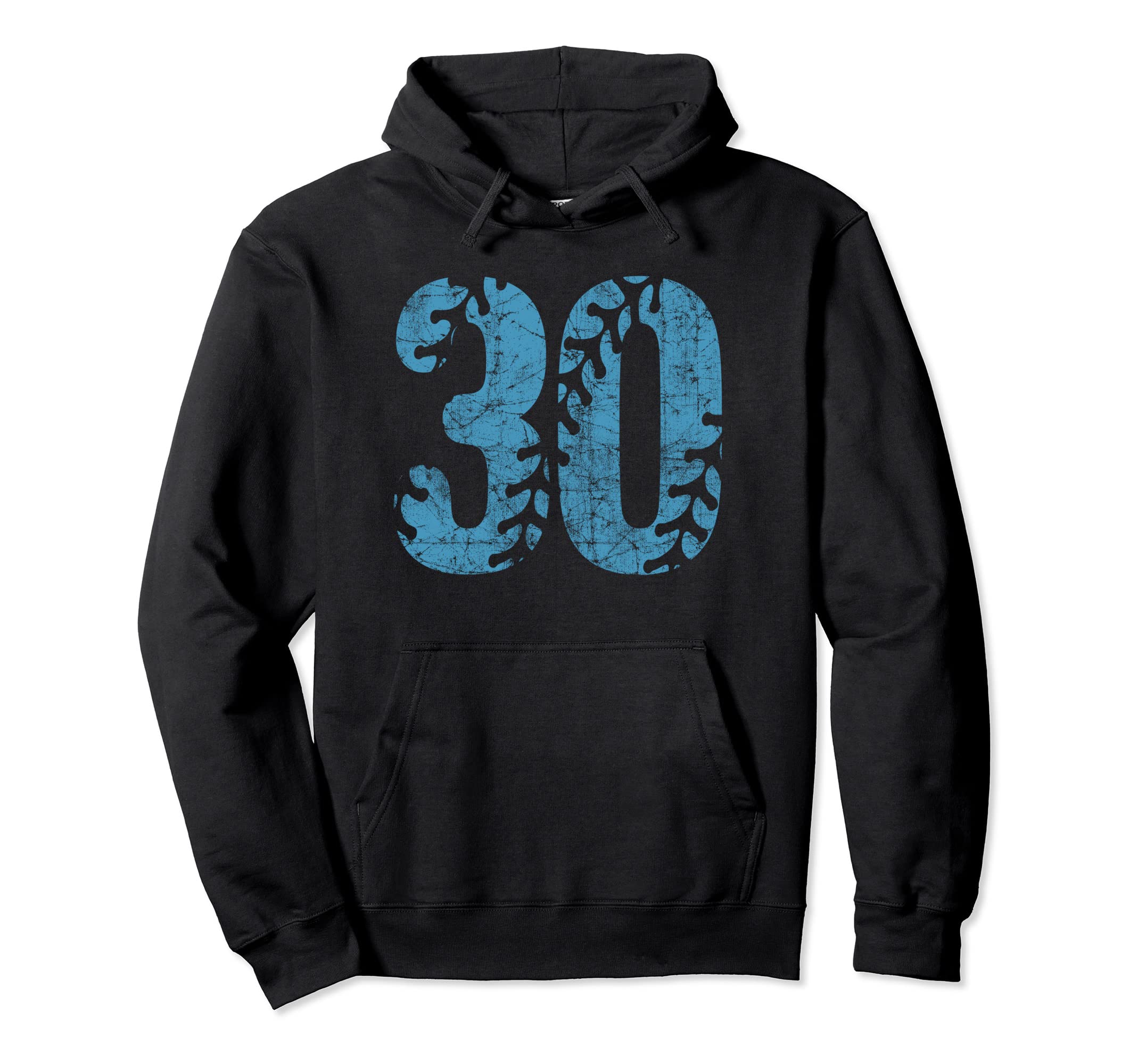 Baseball Softball Mom 30 Number Hoodie - Custom Art Print Unisex - T-Shirt, Sweatshirt, Hoodie