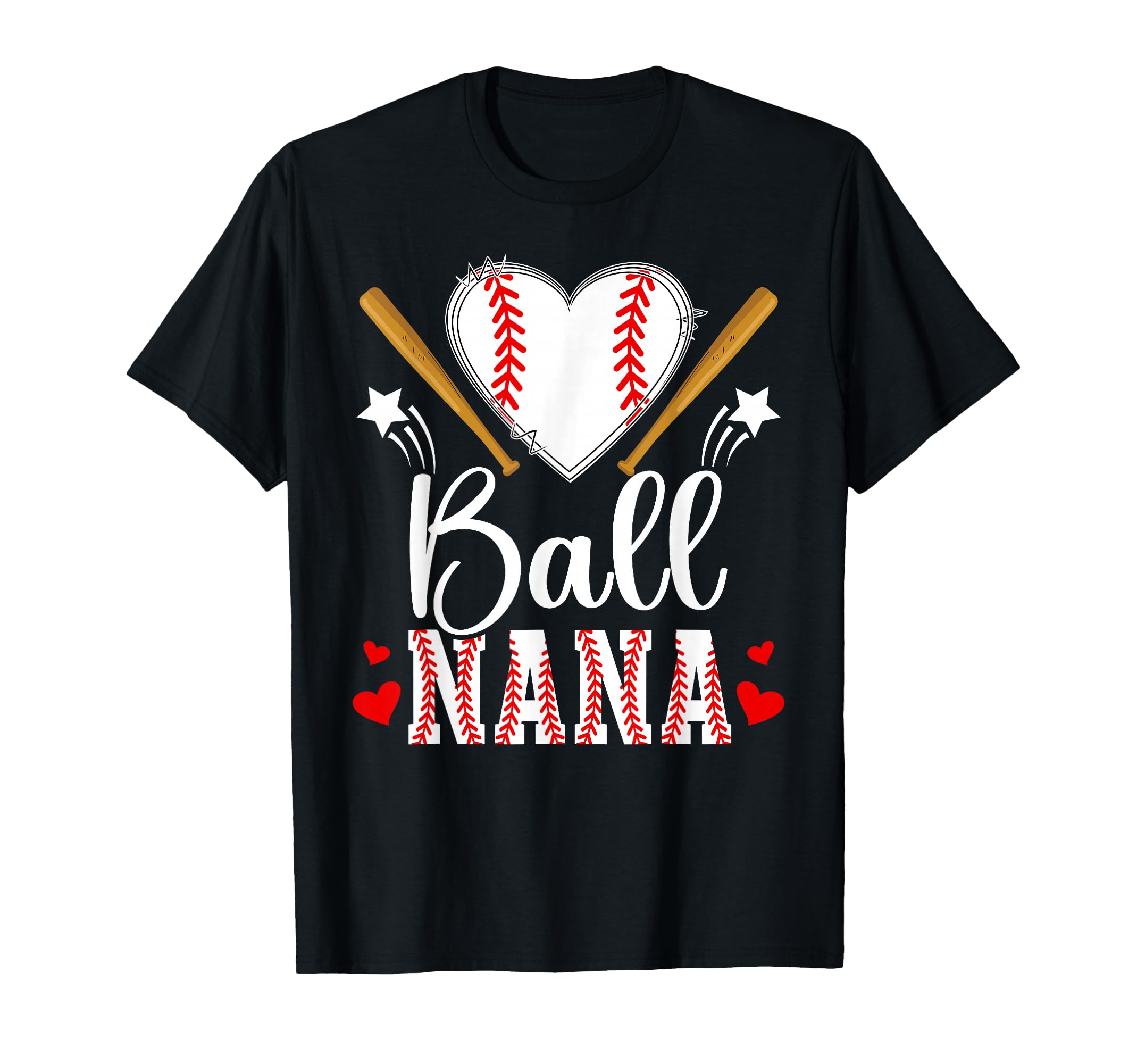 Ball Nana Baseball Nana Baseball T-Shirt - Unique Graphic for Adults - T-Shirt, Sweatshirt, Hoodie