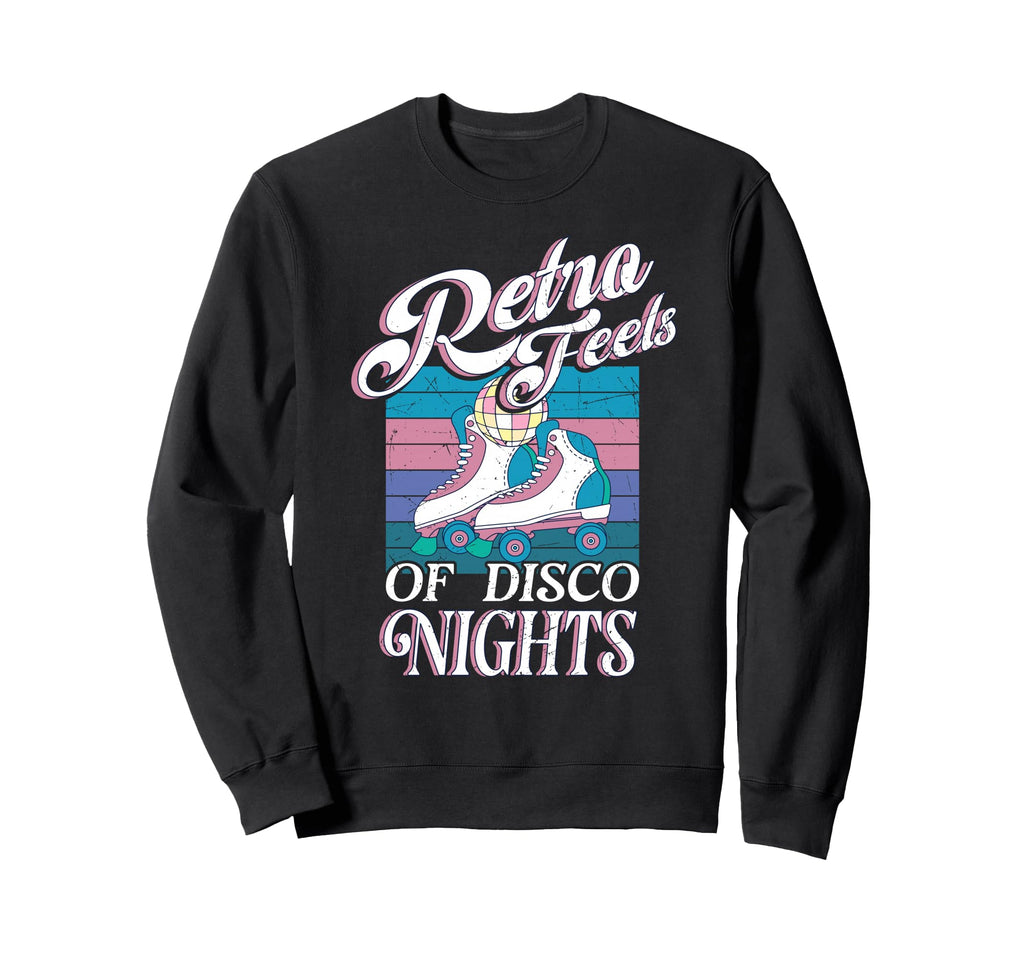 Roller Skating Roller Skates Sweatshirt - Aesthetic Graphic Men Women - T-Shirt, Sweatshirt, Hoodie
