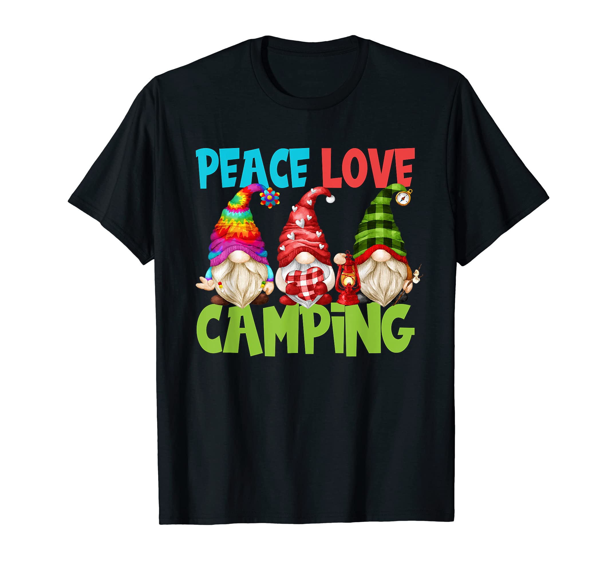 Funny Camper Crew Gnomes Mom And Dad T-Shirt - Minimalist Print for Adults - T-Shirt, Sweatshirt, Hoodie