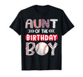 Aunt Birthday Baseball Family Squad T-Shirt - Graphic Print for Adults - T-Shirt, Sweatshirt, Hoodie