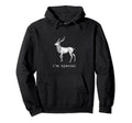Im Special Deer Distressed Animal Hoodie - Graphic Print Men Women - T-Shirt, Sweatshirt, Hoodie