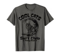 Cats Surf Club Meowy Hawaii T-Shirt - Aesthetic Graphic Unisex - T-Shirt, Sweatshirt, Hoodie