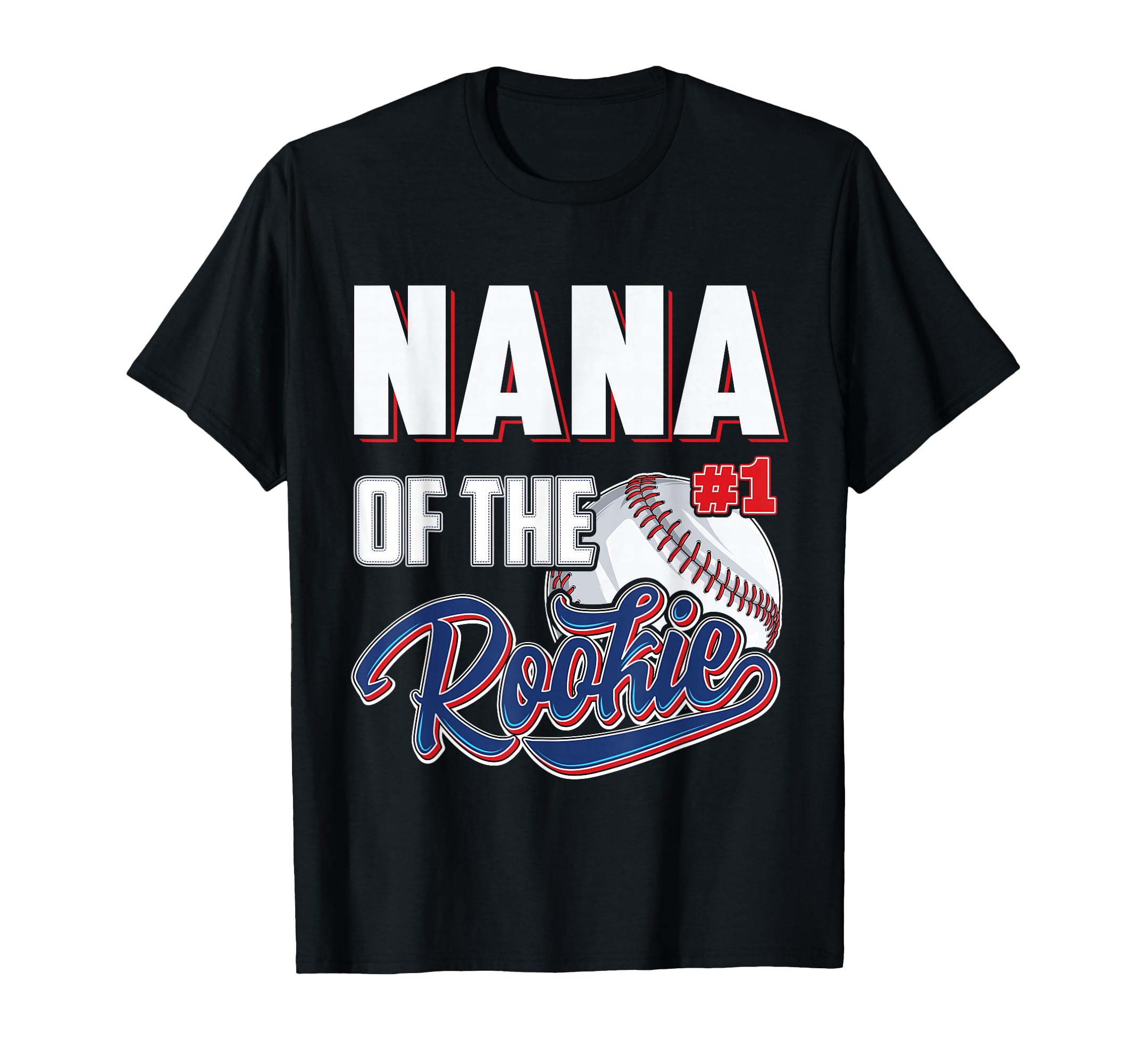 Nana Rookie 1 Years Old Team 1St T-Shirt - Minimalist Print Unisex - T-Shirt, Sweatshirt, Hoodie