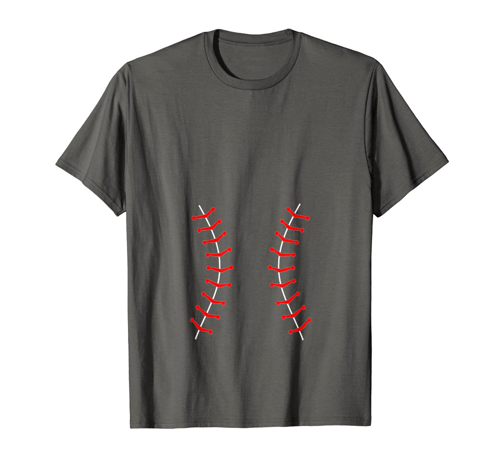 Baseball Ladies Mom Bump Mother Sweatshirt - Fun Novelty Design Men Women - T-Shirt, Sweatshirt, Hoodie