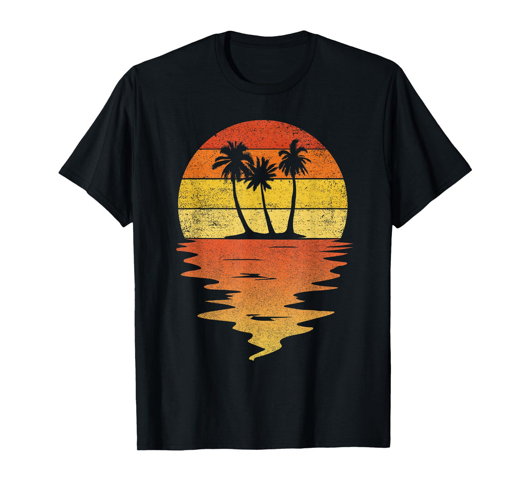 Palm Trees Sunset 70S Palm Trees T-Shirt - Streetwear Style Men Women - T-Shirt, Sweatshirt, Hoodie