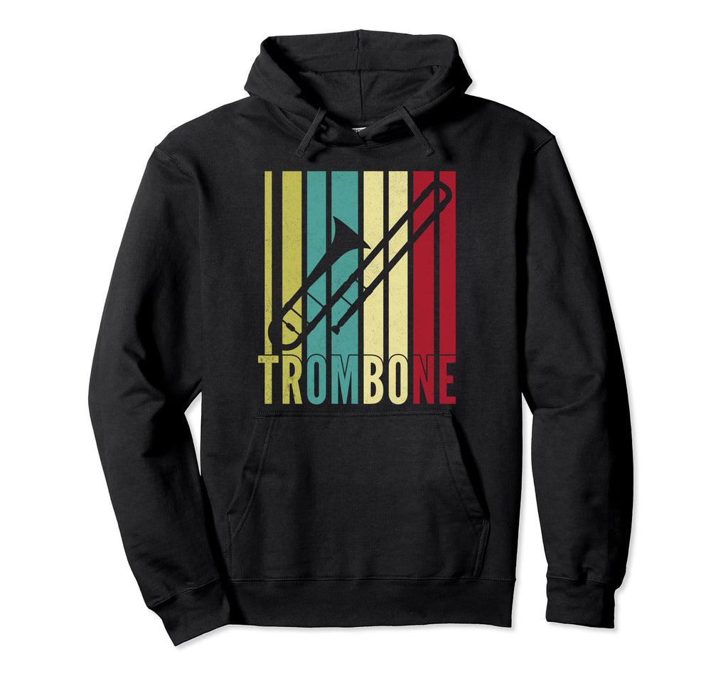Trombone Player Marching Band Musician Hoodie - Custom Art Print Unisex - T-Shirt, Sweatshirt, Hoodie