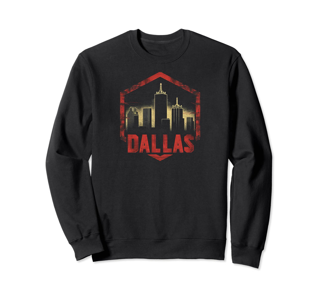 Dallas Grit 90S Grunge Urbandecay Sweatshirt - Streetwear Style Men Women - T-Shirt, Sweatshirt, Hoodie