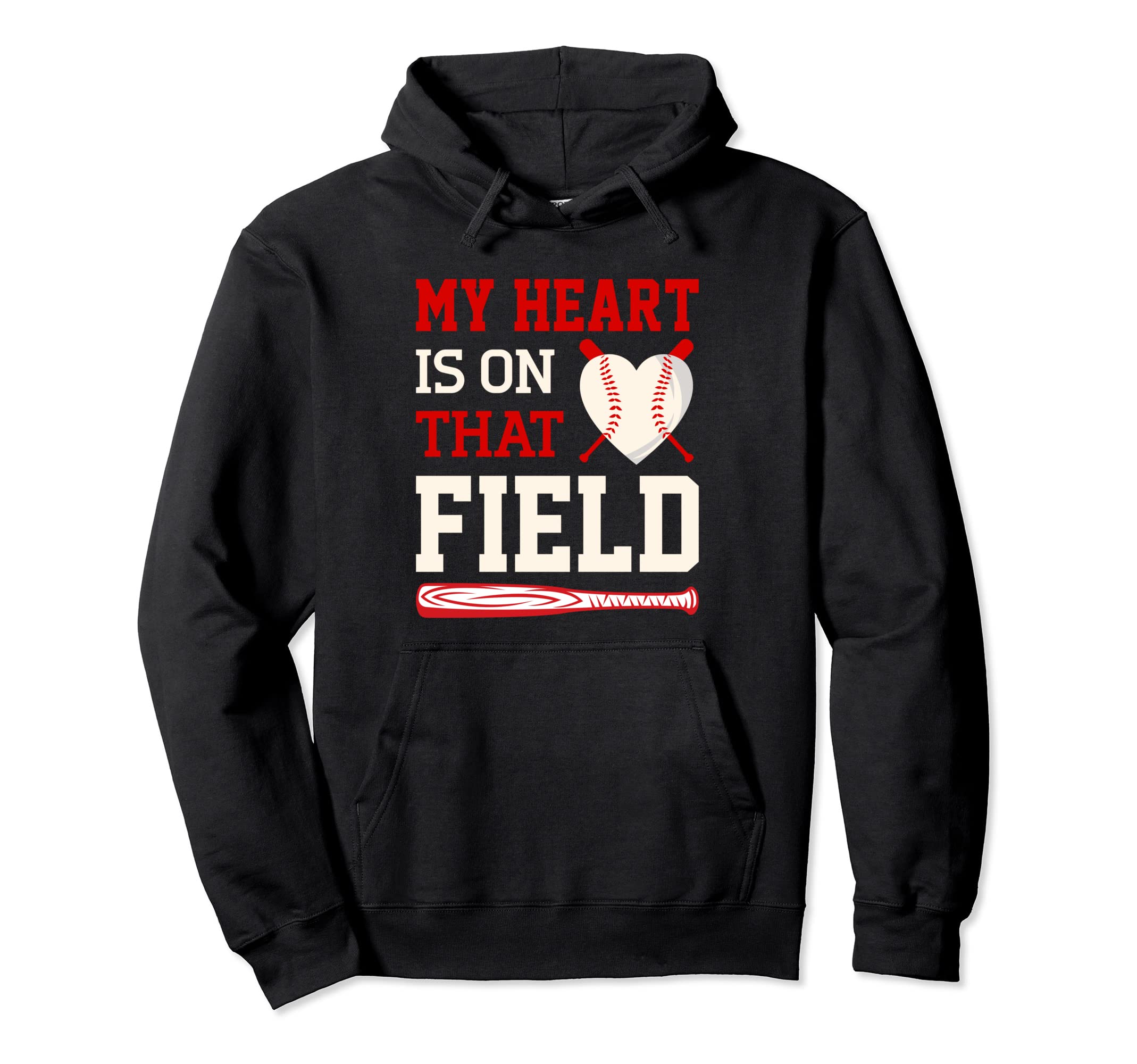 Funny Baseball Patriotic Baseball Hoodie - Fun Novelty Design Men Women - T-Shirt, Sweatshirt, Hoodie
