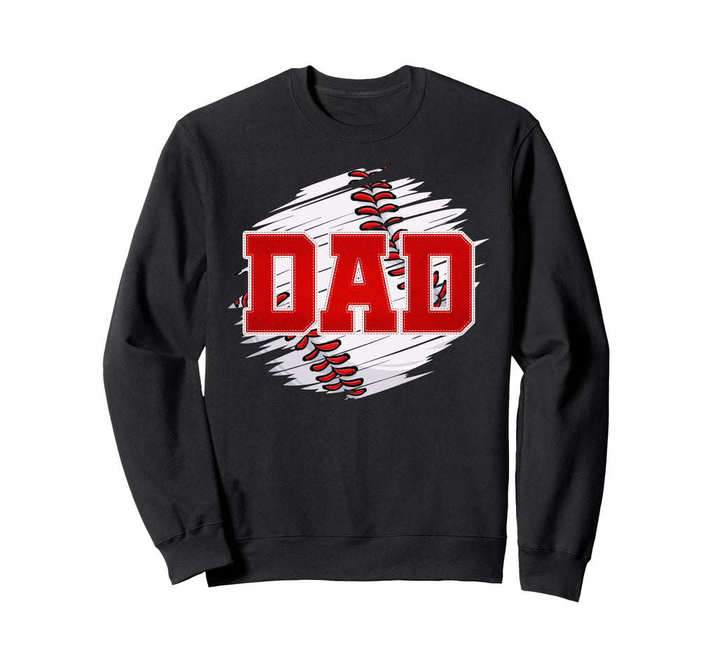 Baseball Dad Baseball Lovers Funny Sweatshirt - Graphic Print Unisex - T-Shirt, Sweatshirt, Hoodie