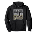 Like Normal Dad Father Baseball Coach Hoodie - Unique Graphic for Adults - T-Shirt, Sweatshirt, Hoodie
