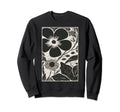 Bohobloom Vibe Boho Art Floral Sweatshirt - Custom Art Print for Adults - T-Shirt, Sweatshirt, Hoodie