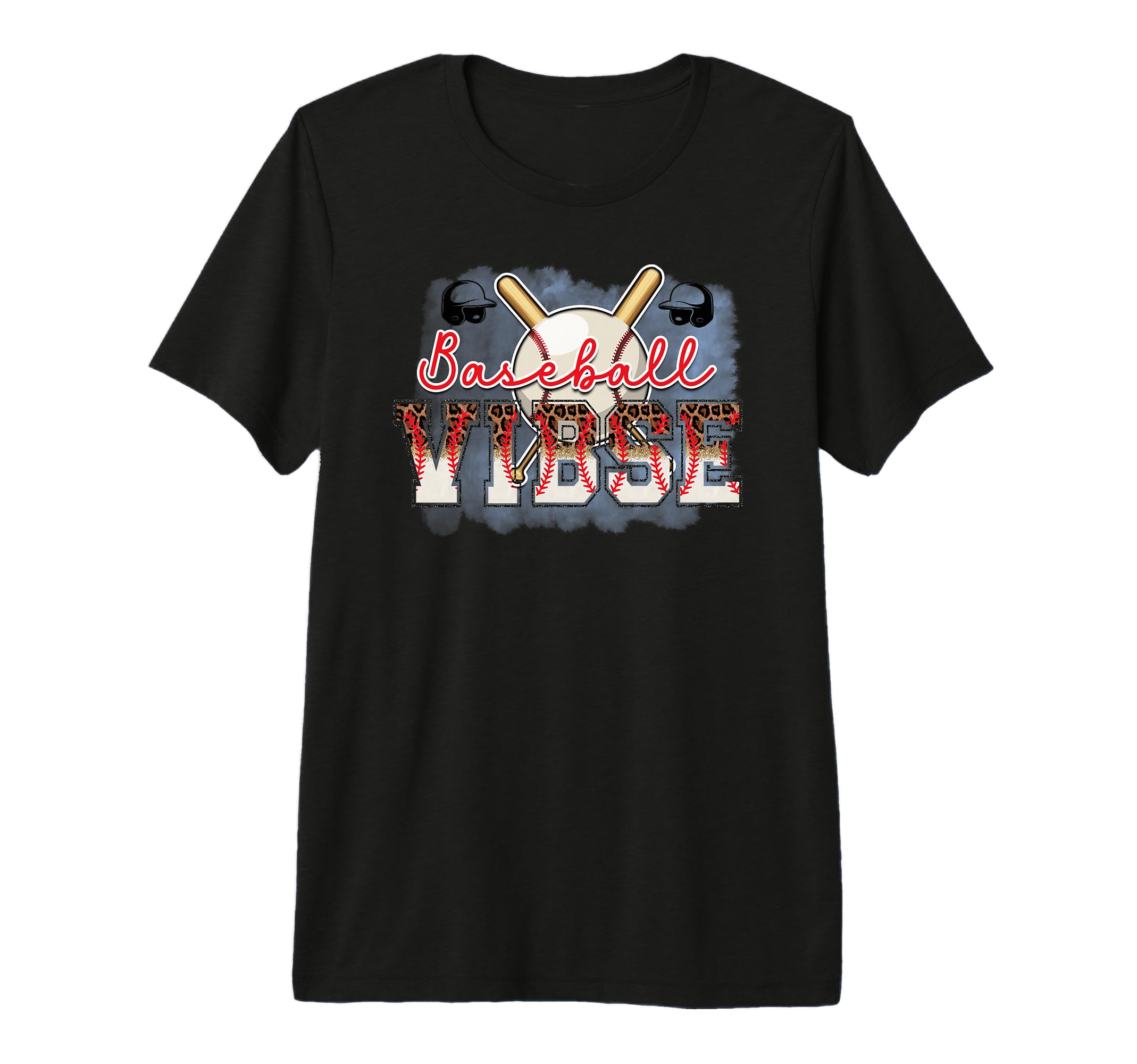 Baseball Vibes Is Baseball Mom Is T-Shirt - Fun Novelty Design Men Women - T-Shirt, Sweatshirt, Hoodie