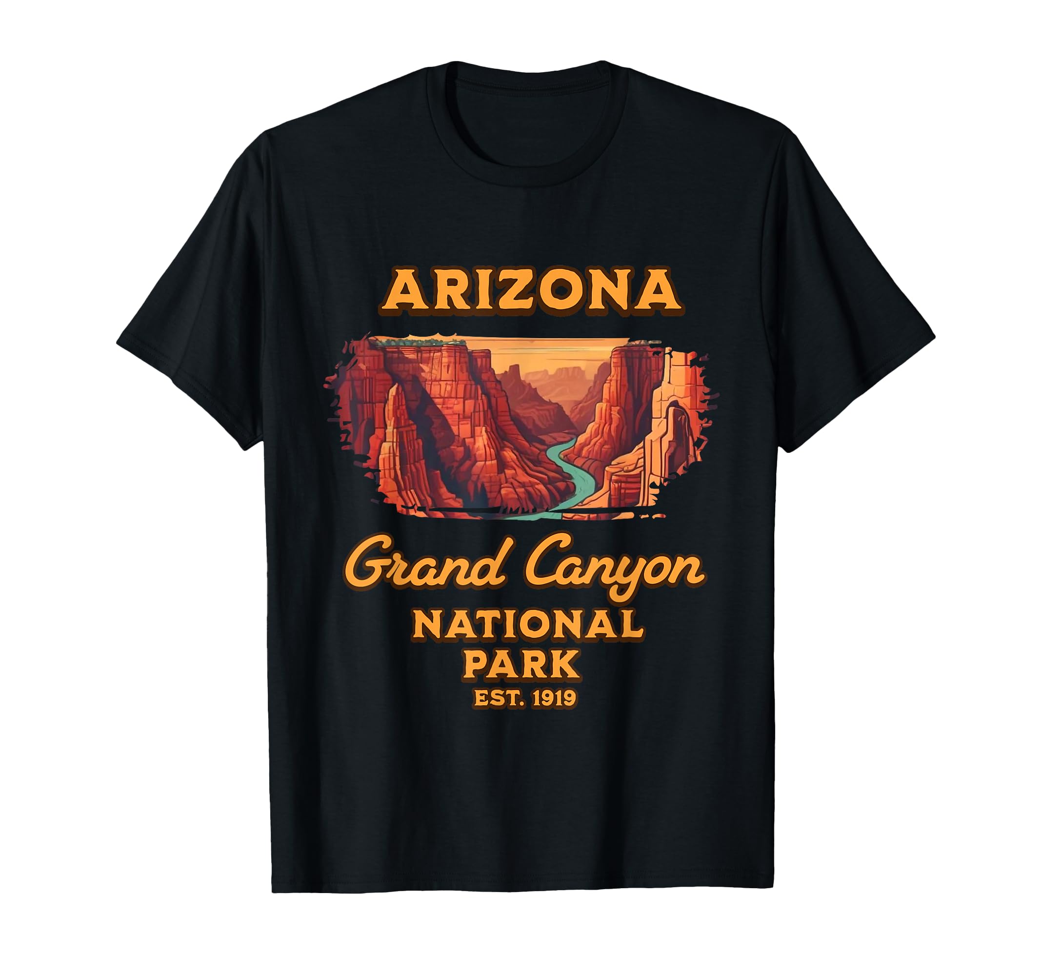 Grand Canyon National Park Arizona T-Shirt - Aesthetic Graphic Unisex - T-Shirt, Sweatshirt, Hoodie