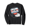 Cassette Tape Line Art Sweatshirt - Streetwear Style Unisex - T-Shirt, Sweatshirt, Hoodie