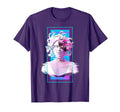 Vaporwave Medusa Statue Aesthetic Art T-Shirt - Graphic Print Men Women - T-Shirt, Sweatshirt, Hoodie