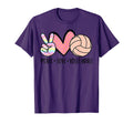 Peace Love Volleyball T-Shirt - Graphic Print for Adults - T-Shirt, Sweatshirt, Hoodie
