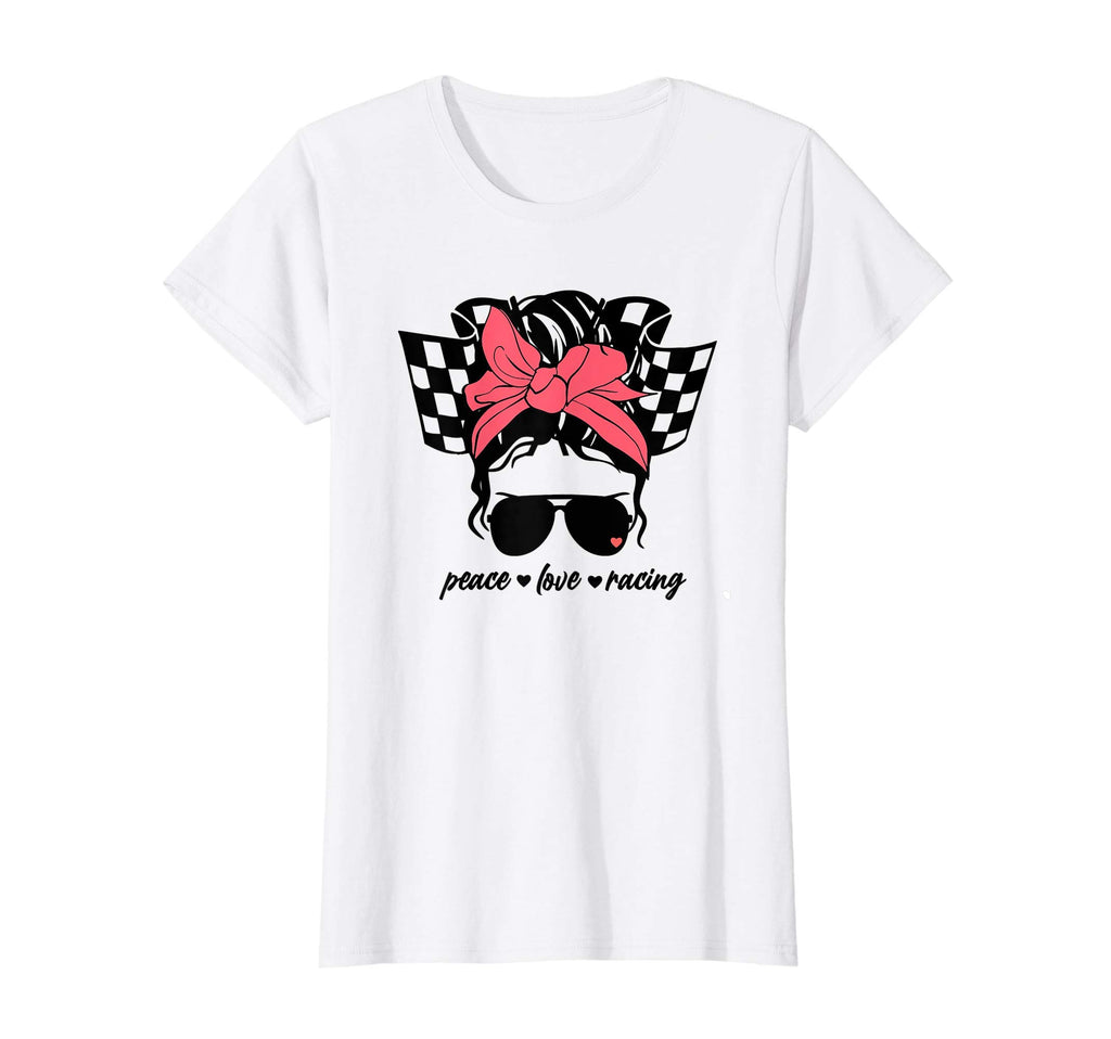 Womens Dirt Track Racing Race Car T-Shirt - Graphic Print Men Women - T-Shirt, Sweatshirt, Hoodie