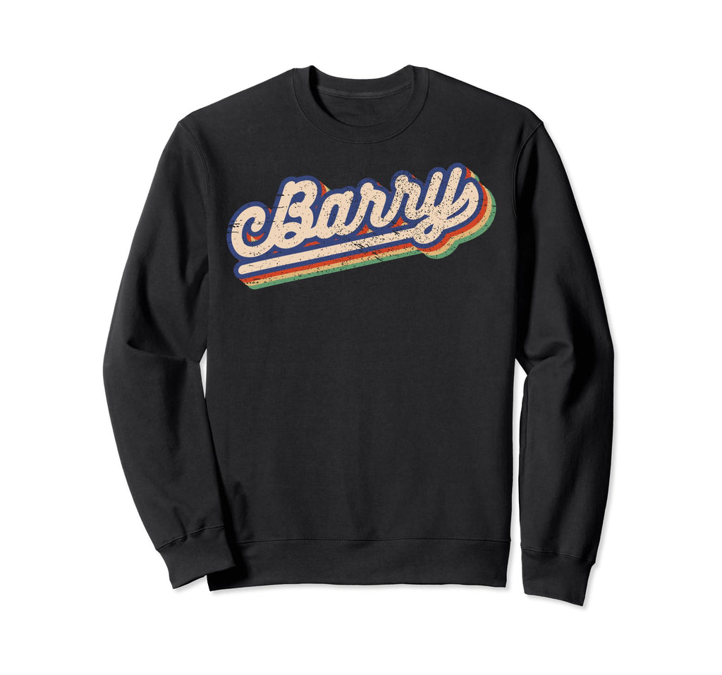 Barry Personalized Name Barry Sweatshirt - Minimalist Print Unisex - T-Shirt, Sweatshirt, Hoodie
