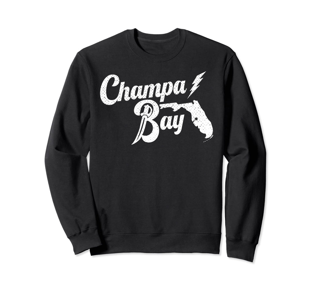 Champa Bay All Sports Distressed Sweatshirt - Novelty Apparel for Adults - T-Shirt, Sweatshirt, Hoodie