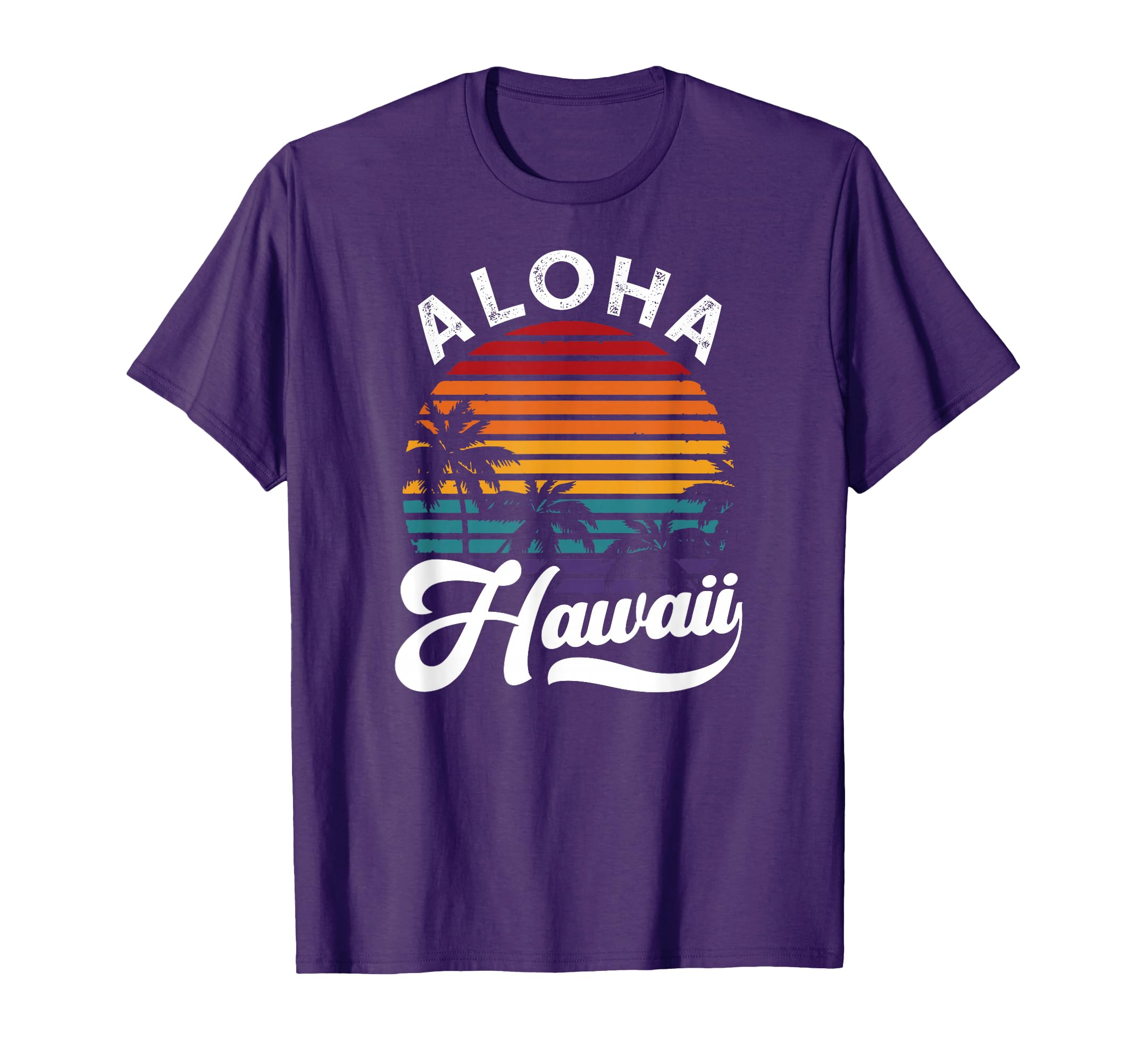 Aloha Hawaii Sunset T-Shirt - Novelty Apparel for Adults - T-Shirt, Sweatshirt, Hoodie