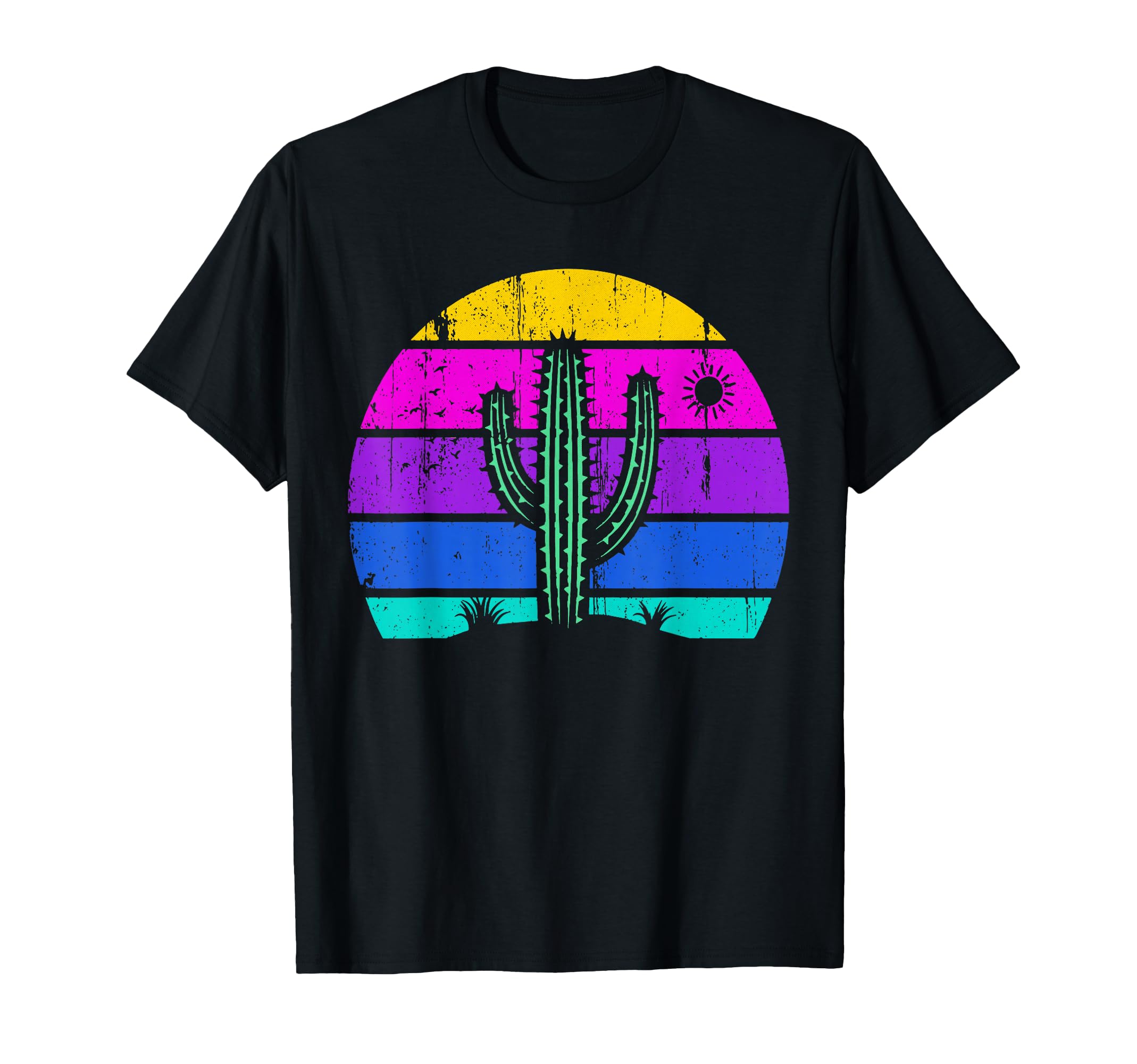 Saguaro Cactus Cactus Sunset Opuntia T-Shirt - Streetwear Style Unisex - T-Shirt, Sweatshirt, Hoodie