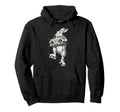 Funny Bunny Roller Skate Boombox Music Hoodie - Unique Graphic for Adults - T-Shirt, Sweatshirt, Hoodie