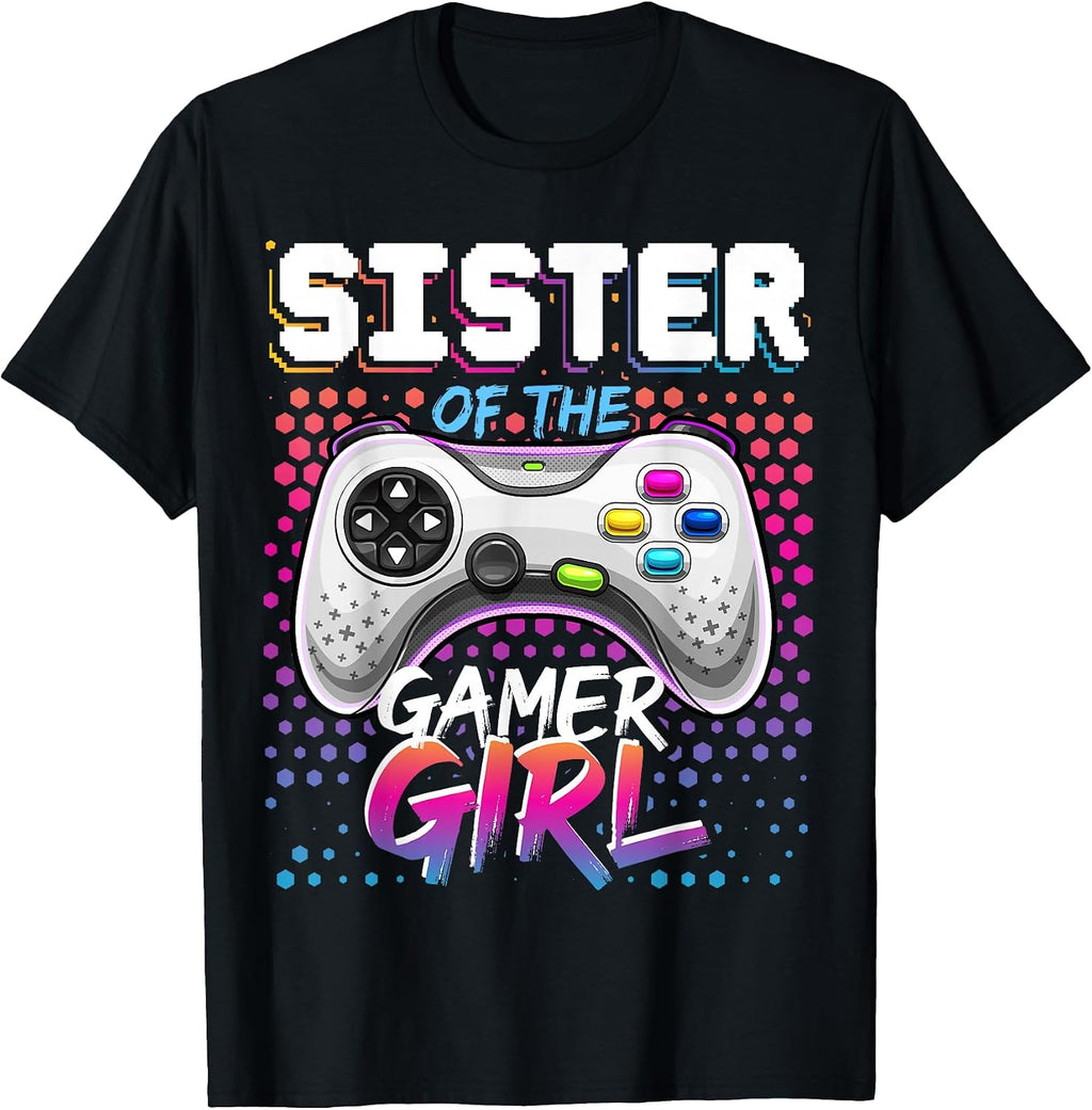Birthday Gamer Girl - Adult & Kids T-Shirts, Sweatshirts & Hoodies apparel design preview 1