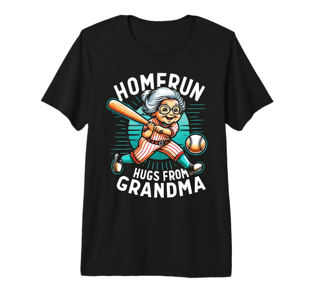 Baseball Grandma Grandmother Granny T-Shirt - Aesthetic Graphic for Adults - T-Shirt, Sweatshirt, Hoodie