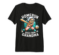 Baseball Grandma Grandmother Granny T-Shirt - Aesthetic Graphic for Adults - T-Shirt, Sweatshirt, Hoodie