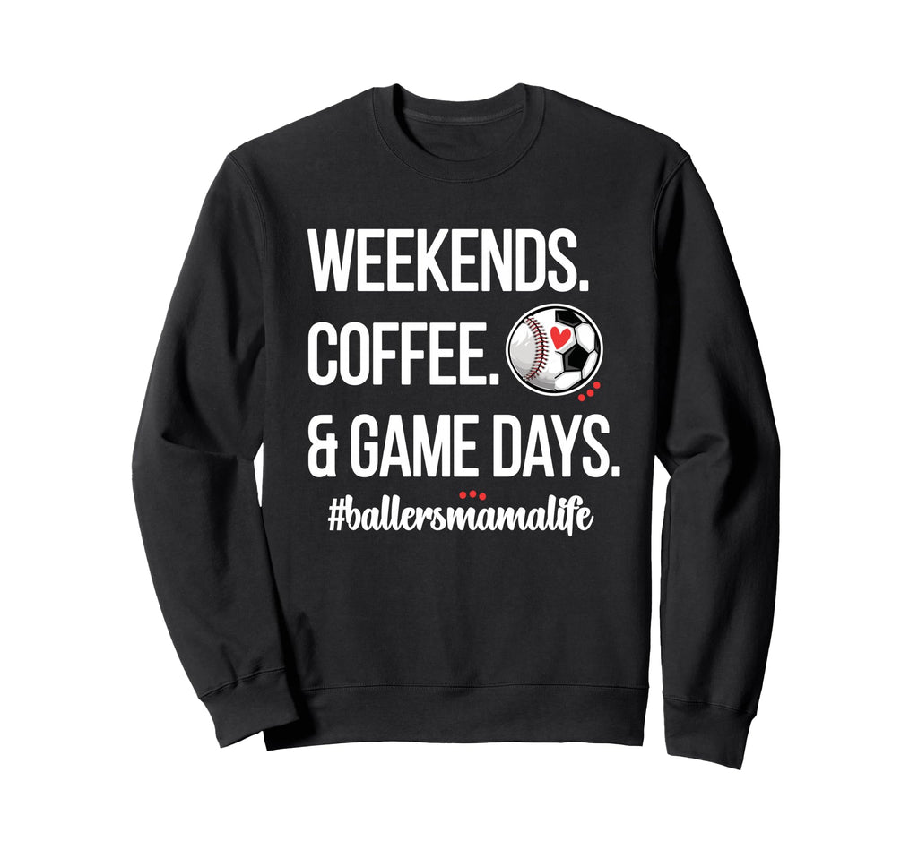 Baseball Soccer Mom Game Day Proud Sweatshirt - Novelty Apparel Unisex - T-Shirt, Sweatshirt, Hoodie