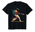Artsy Baseball Player Abstract Art T-Shirt - Trendy Graphic Men Women - T-Shirt, Sweatshirt, Hoodie