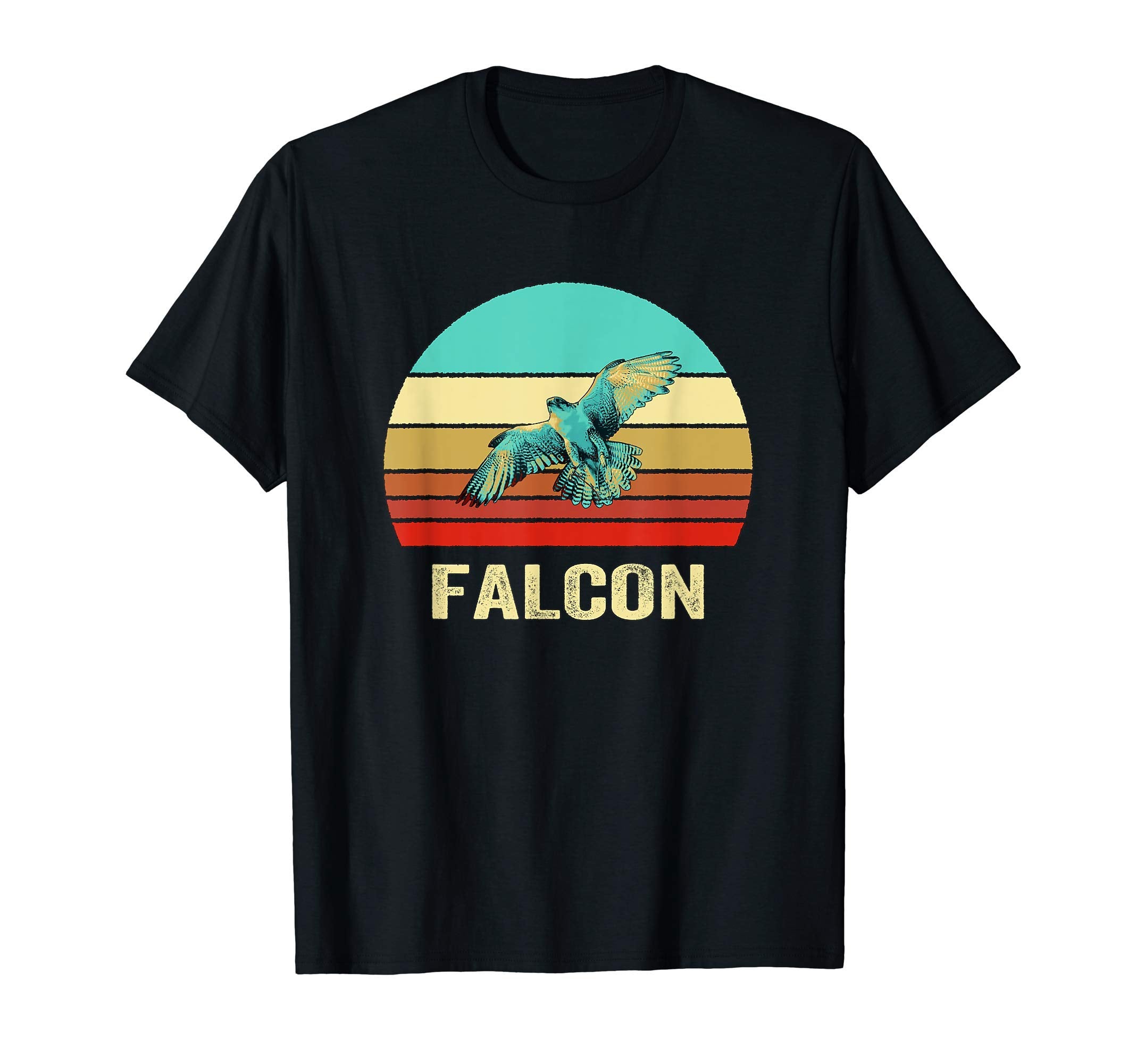 Sunset Falcon T-Shirt - Casual Everyday Wear for Adults - T-Shirt, Sweatshirt, Hoodie
