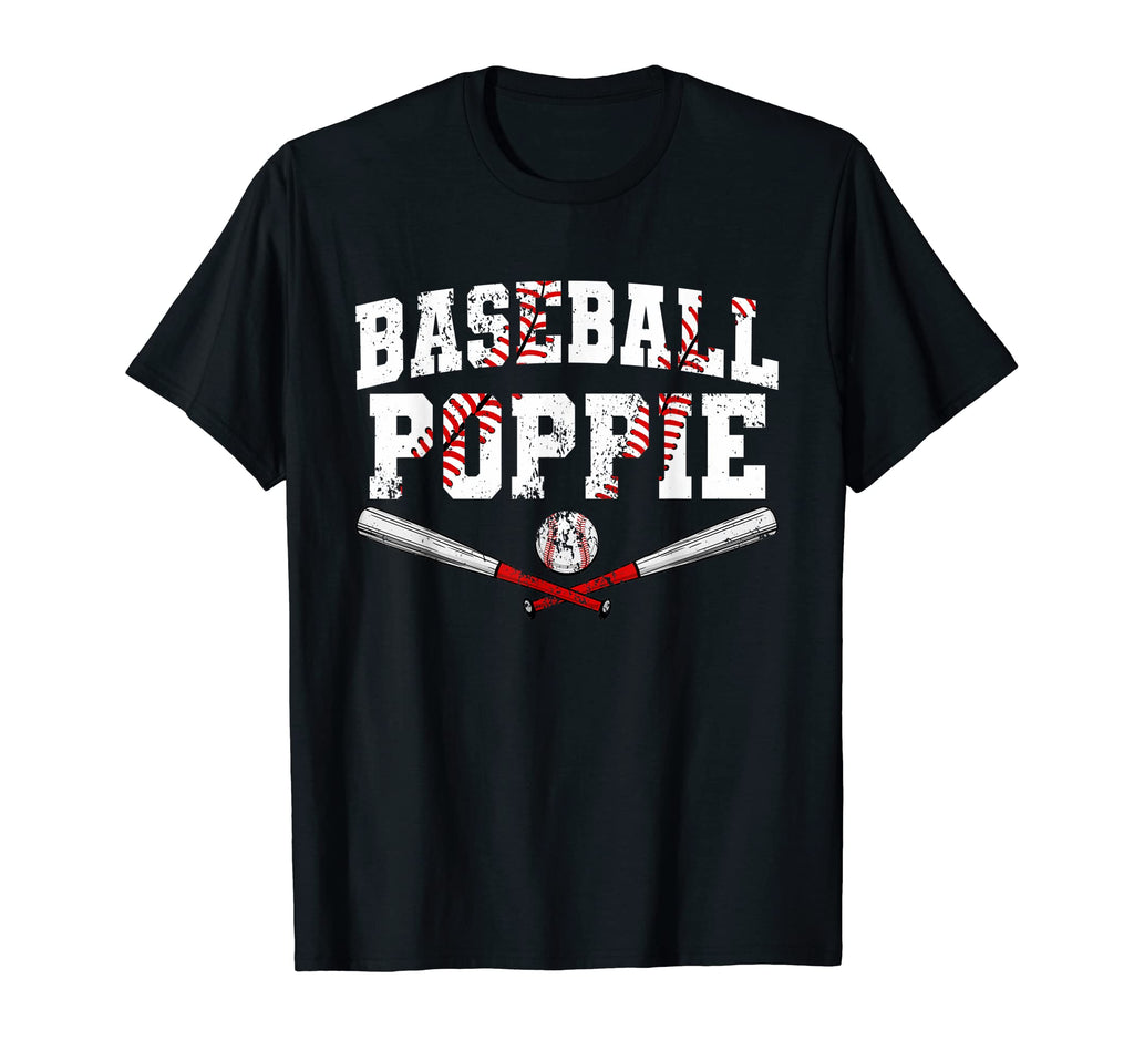 Mens Baseball Poppie Baseball Lover T-Shirt - Streetwear Style for Adults - T-Shirt, Sweatshirt, Hoodie