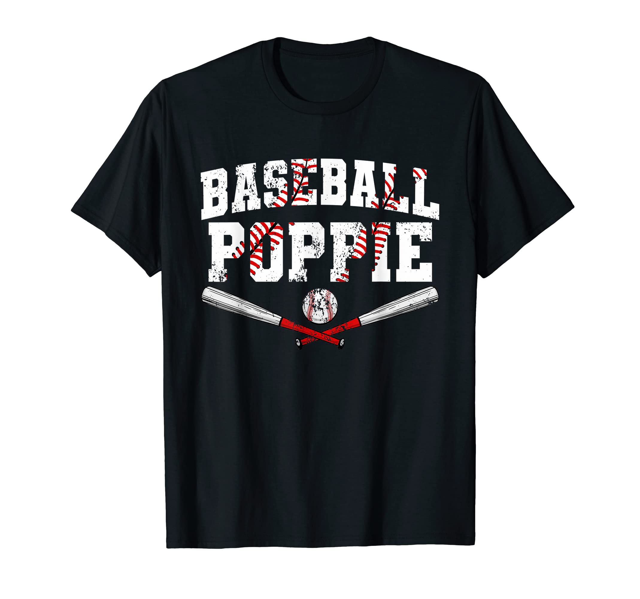 Mens Baseball Poppie Baseball Lover T-Shirt - Streetwear Style for Adults - T-Shirt, Sweatshirt, Hoodie