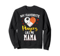 My Favorite Players Baseball Basketball Sweatshirt - Trendy Graphic Unisex - T-Shirt, Sweatshirt, Hoodie