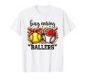 Busy Raising Ballers Baseball Softball T-Shirt - Aesthetic Graphic Unisex - T-Shirt, Sweatshirt, Hoodie