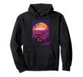 Vaporwave Aesthetic Sunset And Car Hoodie - Streetwear Style for Adults - T-Shirt, Sweatshirt, Hoodie