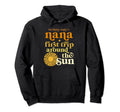 Nana First Trip Around Sun Birthday Hoodie - Streetwear Style Men Women - T-Shirt, Sweatshirt, Hoodie