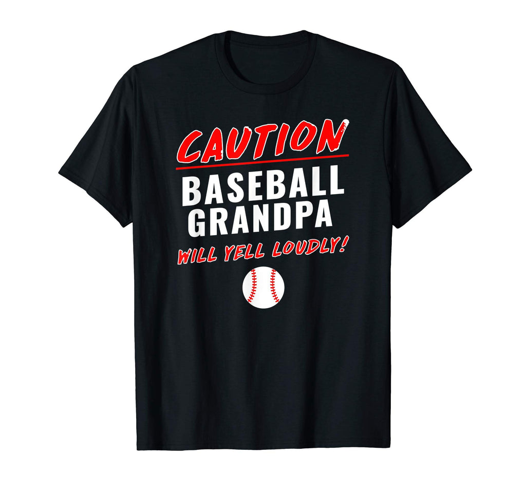 Mens Caution Will Yell Loudly Funny T-Shirt - Custom Art Print Unisex - T-Shirt, Sweatshirt, Hoodie