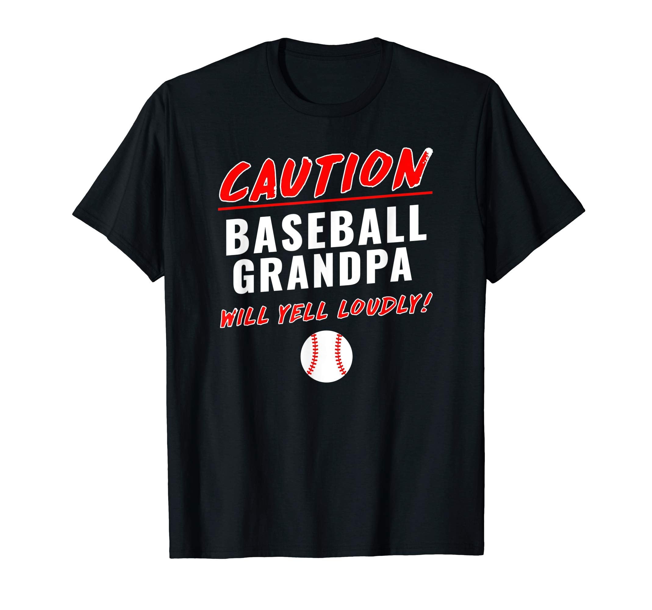 Mens Caution Will Yell Loudly Funny T-Shirt - Custom Art Print Unisex - T-Shirt, Sweatshirt, Hoodie